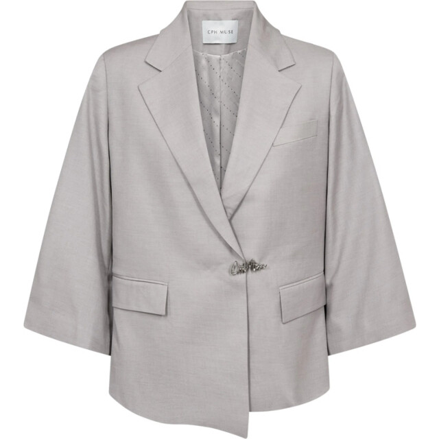 CPH Muse Cmtenna blazer light grey melange 207886-1030 large