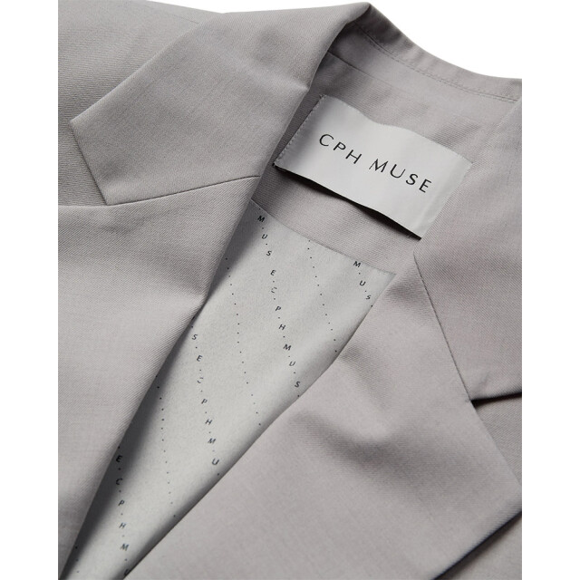 CPH Muse Cmtenna blazer light grey melange 207886-1030 large