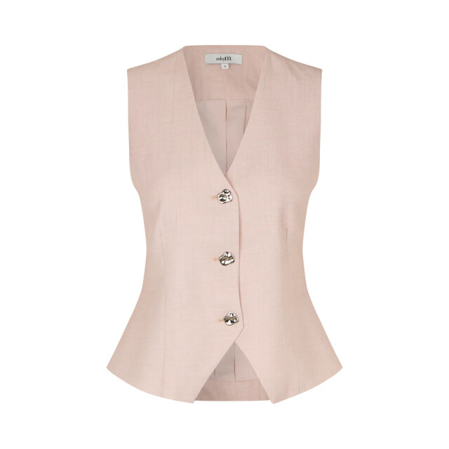 mbyM Arlise-m gilet rose red light melange - Arlise-M Gilet Rose Red Light Melange - MbyM large