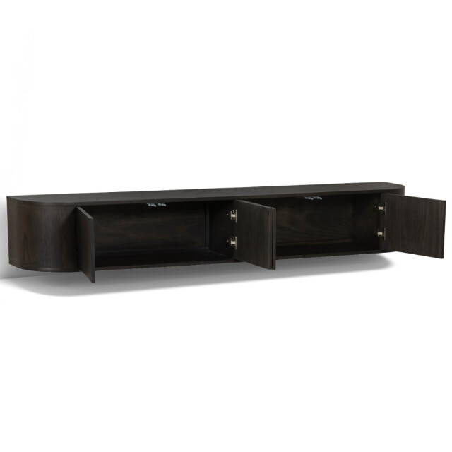 Livingfurn tv-meubel novero espresso zwevend 35x220x33cm 3286020 large