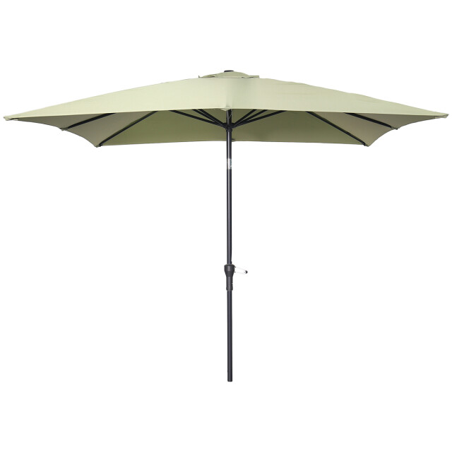 Garden Impressions Lotus parasolset 250x250 met voet en hoes 3626182 large