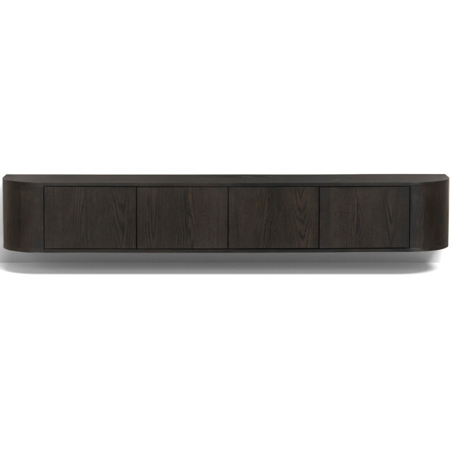 Livingfurn tv-meubel novero espresso zwevend 35x220x33cm 3286020 large