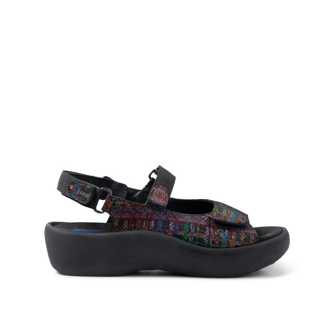 Wolky 0320478 Jewel Giza Print Sandalen Zwart 0320478 Jewel Giza Print large