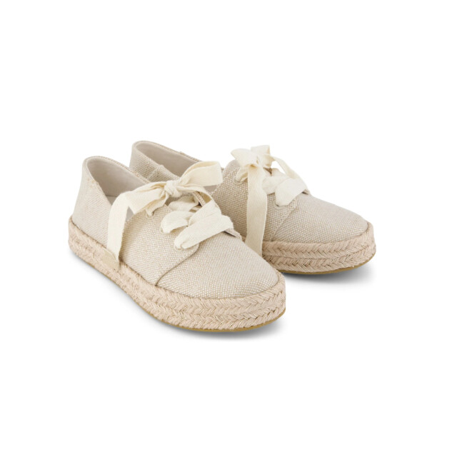 Toms 10023062 carolina lace up champagne 10023062 large