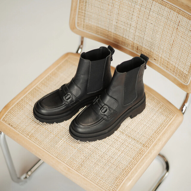 Red Rag Loafer Boot Boots Zwart Loafer Boot large