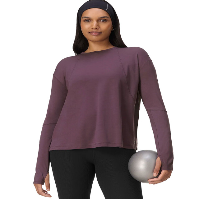 Sweaty Betty Soft flow studio long sleeve top SB9989 large