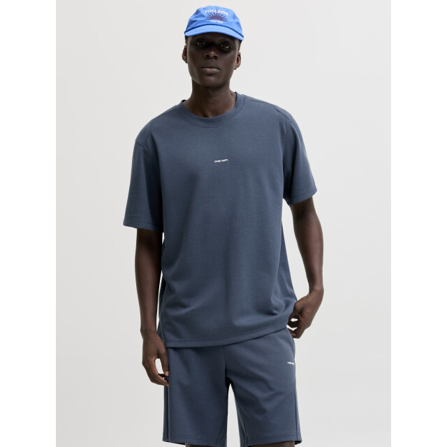 Jack & Jones jcospongytee ss crew neck smu 12301890 outer space 05011.990.0171 large