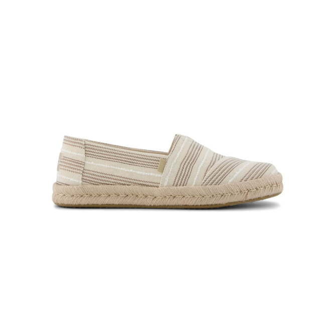 Toms 10023038 alpargata natural met/stripe 10023038 large