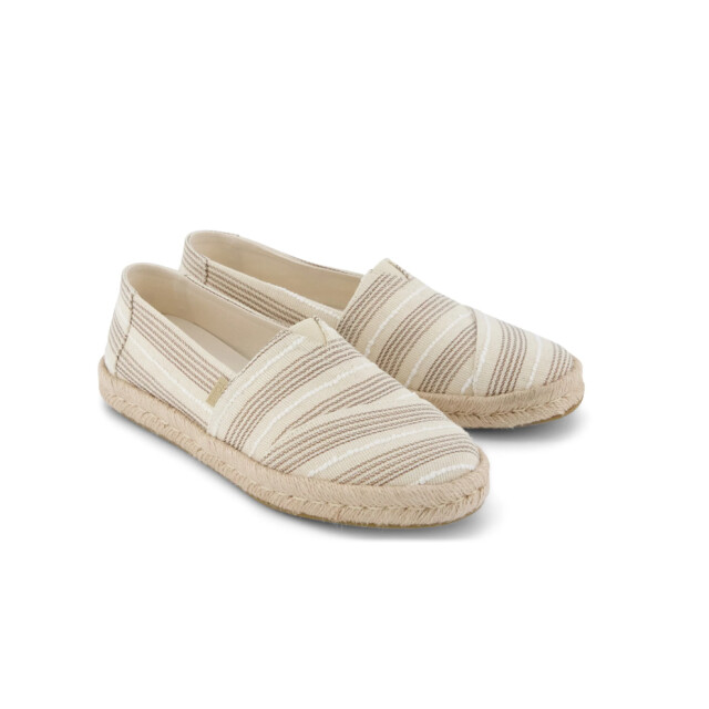Toms 10023038 alpargata natural met/stripe 10023038 large