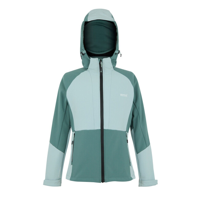 Regatta Dames desoto soft shell jas UTRG12993_sprucegreengreenhaze large