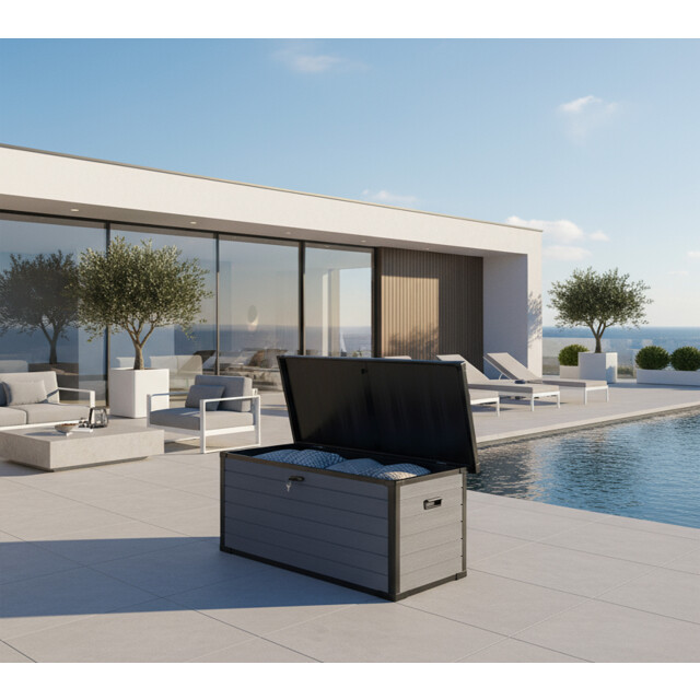Westmann Silva kunststof opbergbox xxl voor in de tuin 570 liter 3577791 large