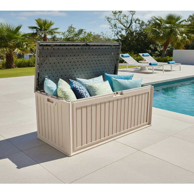 Westmann Alba kunststof opbergbox voor in de tuin 380 liter 3577790 large