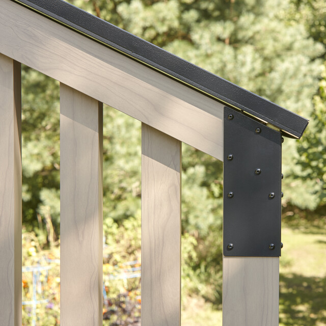 Sojag Lito 1012 paviljoen van aluminium 3x3,7 m houtlook 3577792 large