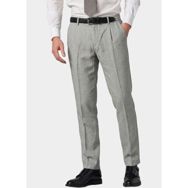 Bos Bright Blue Linnen broek summer pant 5510.426/24c 199744 large