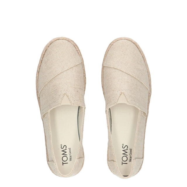 Toms 10023022 alpargata champagne glimmer 10023022 large