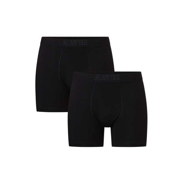 Alan Red Heren boxershorts 2-pack effen AR-7040/299 large