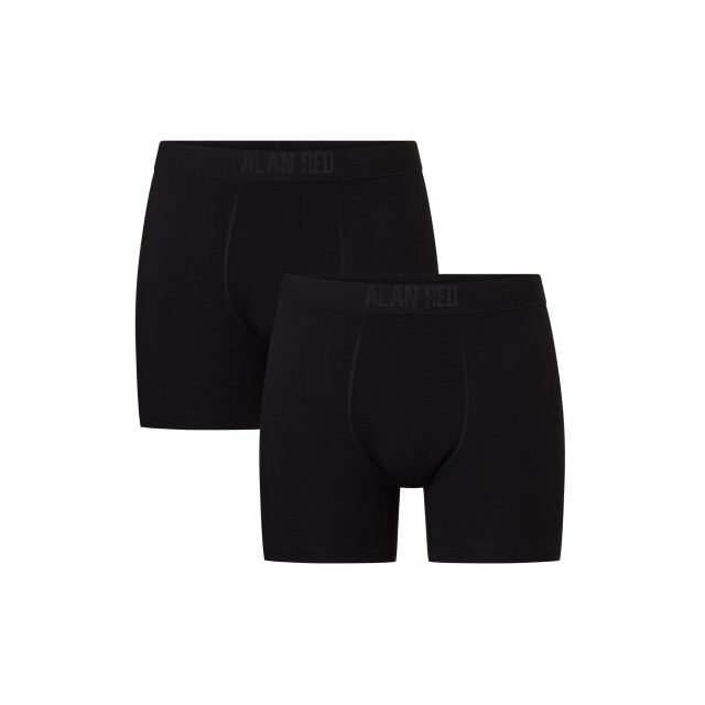Alan Red Heren boxershorts 2-pack effen AR-7040/299 large
