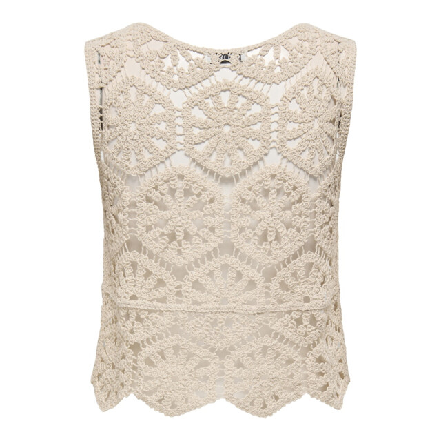 Jacqueline de Yong Jdyvic sl o-neck top knt beige 4381.05.0005 large