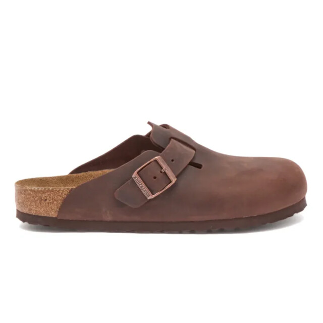 Birkenstock Boston nu oiled soft footbed smal habana unisex instapper 159713 large
