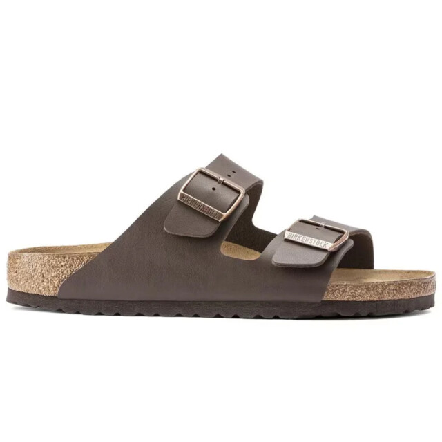 Birkenstock Arizona bruin smal voetbed unisex slipper 051703 large