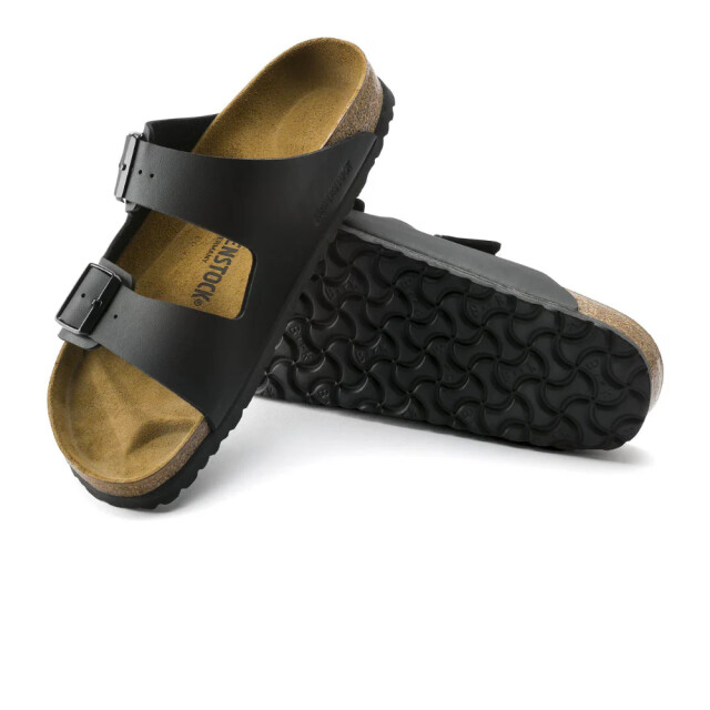 Birkenstock Arizona zwart smal voetbed heren slipper 51793 large