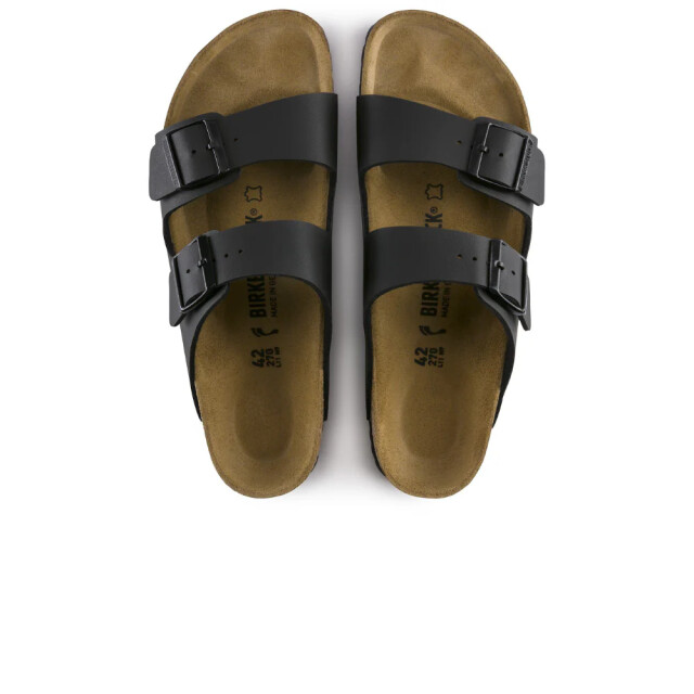 Birkenstock Arizona zwart smal voetbed heren slipper 51793 large