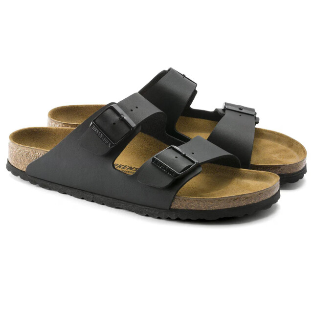 Birkenstock Arizona zwart smal voetbed heren slipper 51793 large