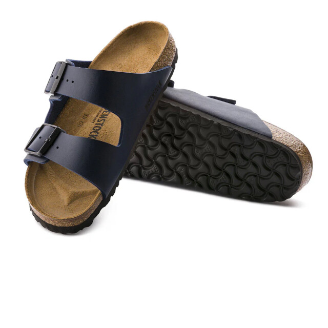 Birkenstock Arizona blauw normaal voetbed heren slipper 051751 large