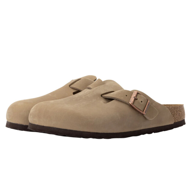 Birkenstock Boston bruin smal voetbed unisex instapper 1019484 large