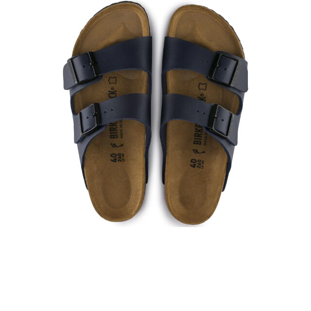 Birkenstock Arizona blauw normaal voetbed heren slipper 051751 large