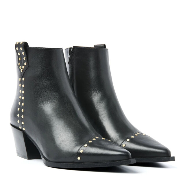 VIA VAI Kate brandy santiago nero enkellaars met hak dames 62312-01-900 large