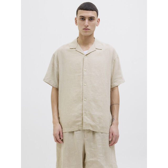 Jack & Jones Jprcclawrence linen resort s/s shir 12277240 large