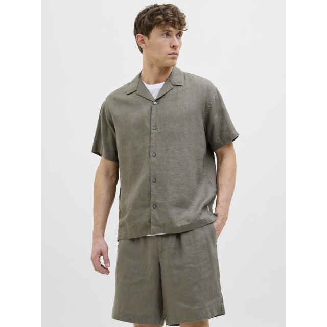 Jack & Jones Jprcclawrence linen resort s/s shir 12277240 large