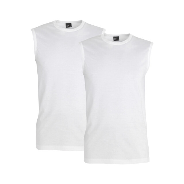 Alan Red Heren ondershirt montana mouwloos ronde hals 2-pack AR-6684/2 large
