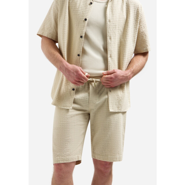 No Excess Short chino jacquard uni beige 5159.05.0020 large