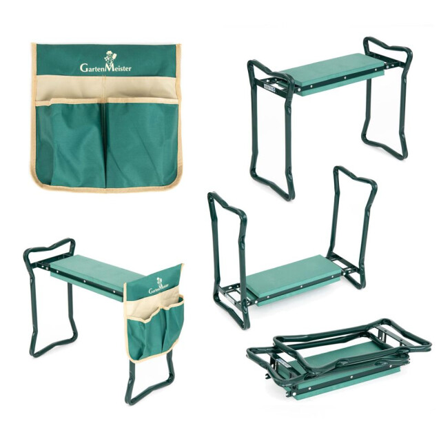 Westmann Multi kniebank opvouwbaar voor tuinieren kniehulp tot 150 kg 3576792 large