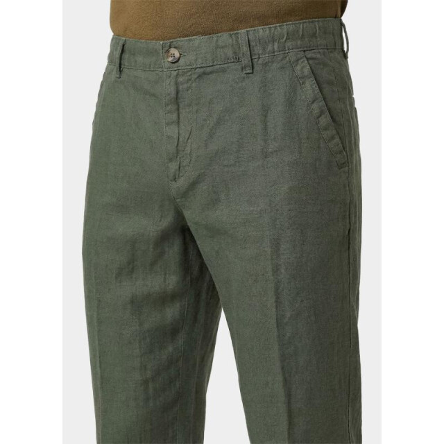 Bos Bright Blue Linnen broek beach pant 5507.426/331 199743 large