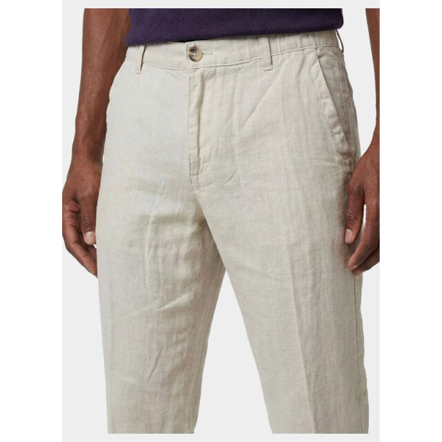 Bos Bright Blue Linnen broek beach pant 5507.426/607 199742 large