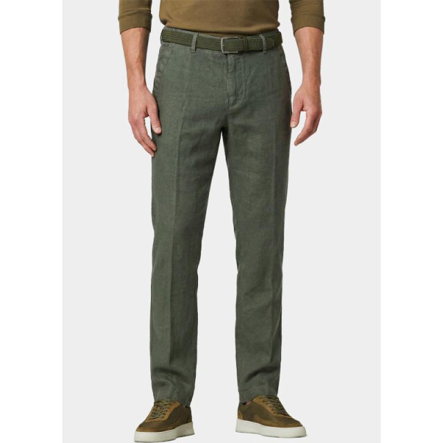 Bos Bright Blue Linnen broek beach pant 5507.426/331 199743 large