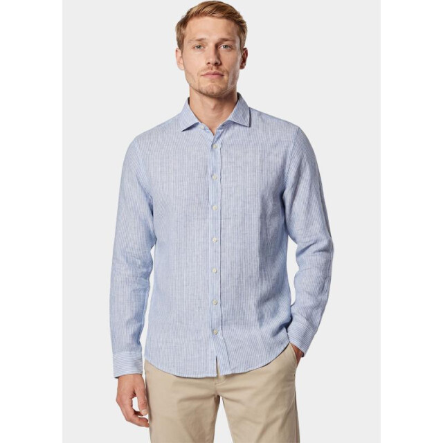 Blue Coast Overhemd heren 100% linnen, regular fit 118r/0018 207597 large