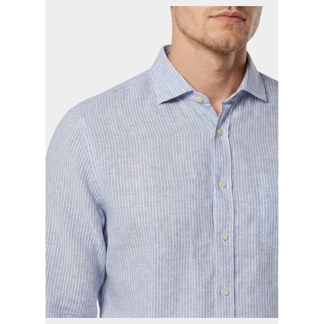 Blue Coast Overhemd heren 100% linnen, regular fit 118r/0018 207597 large