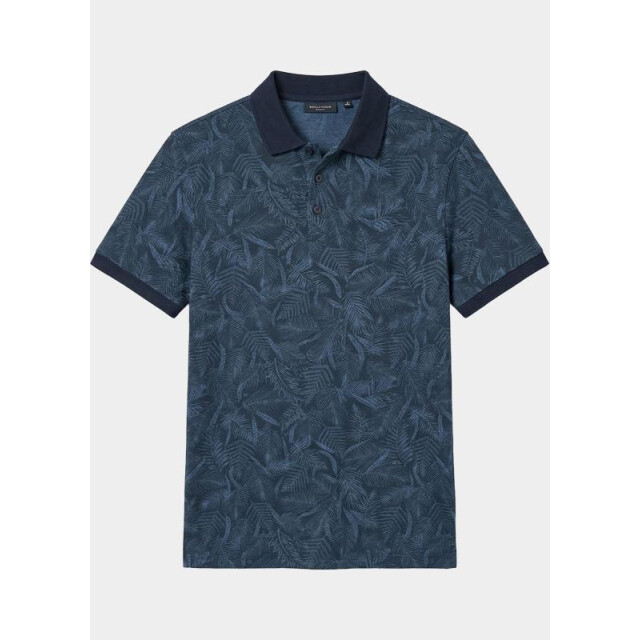 Bos Bright Blue Polo korte mouw axton polo 26108ax20bo/4001 205087 large