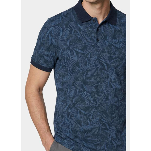 Bos Bright Blue Polo korte mouw axton polo 26108ax20bo/4001 205087 large