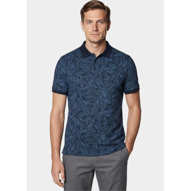 Bos Bright Blue Polo korte mouw axton polo 26108ax20bo/4001 205087 large