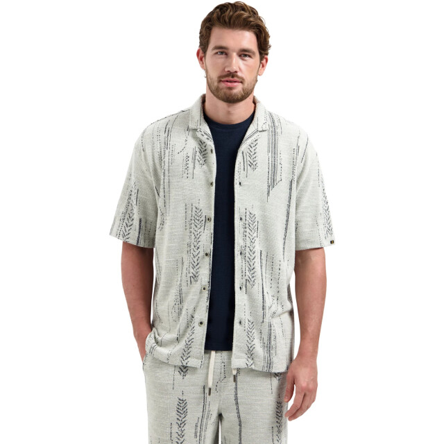 No Excess Shirt short sleeve jacquard fancy kit 31490307-013 large