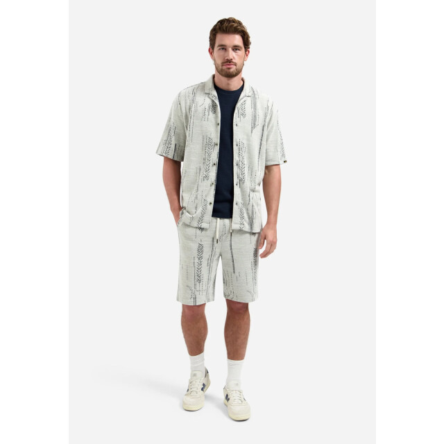 No Excess Shirt short sleeve jacquard fancy kit 31490307-013 large