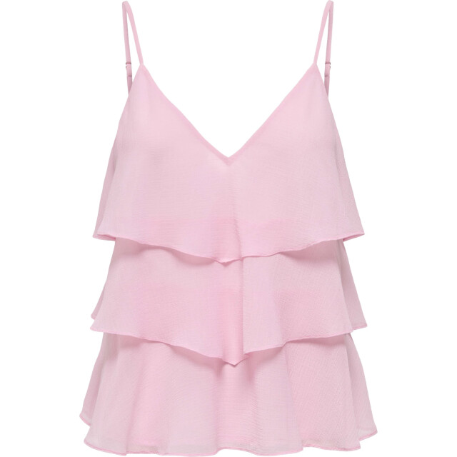 Only Onllinn life flounce singlet wvn noos romance rose 15351364-305041 large