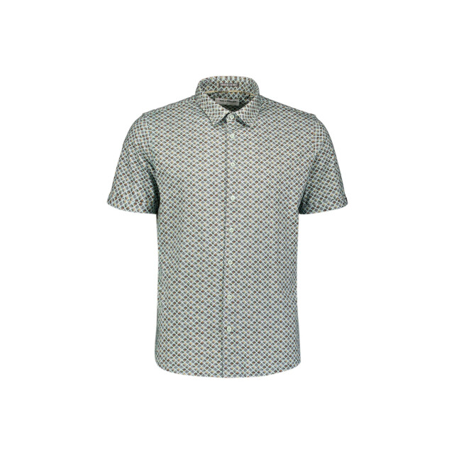 No Excess Shirt short sleeve jersey allover p green 31440334SN-050 large