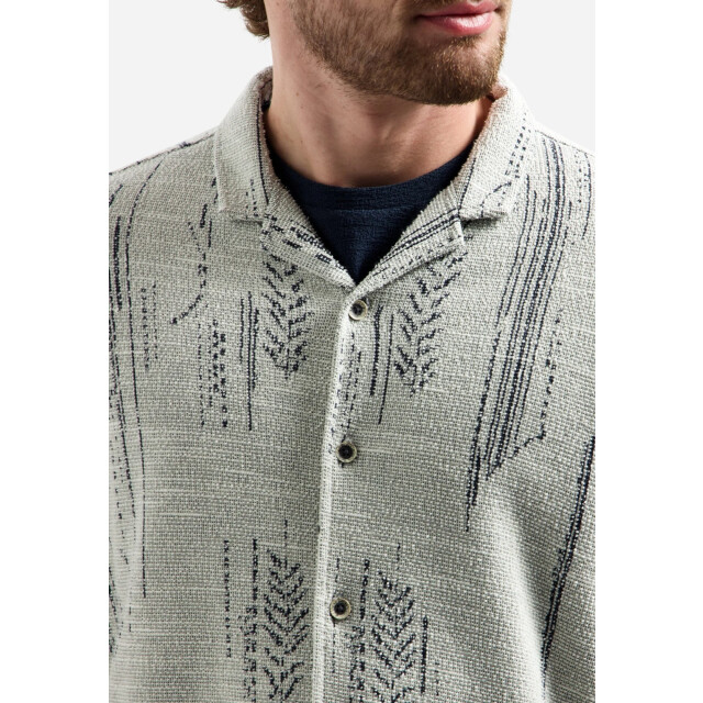 No Excess Shirt short sleeve jacquard fancy kit 31490307-013 large