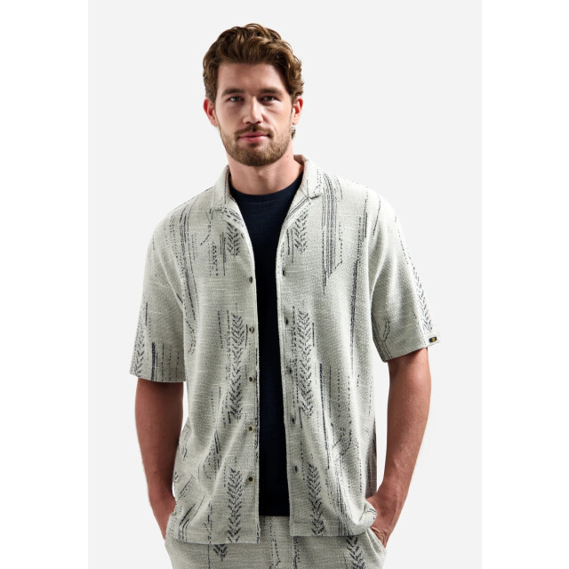 No Excess Shirt short sleeve jacquard fancy kit 31490307-013 large